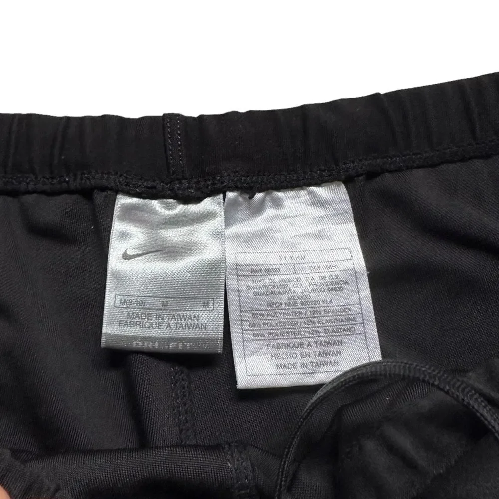 Black Nike Athletic Cropped Leggings Dri-Fit
